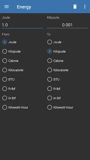 Unit Converter Screenshot 1