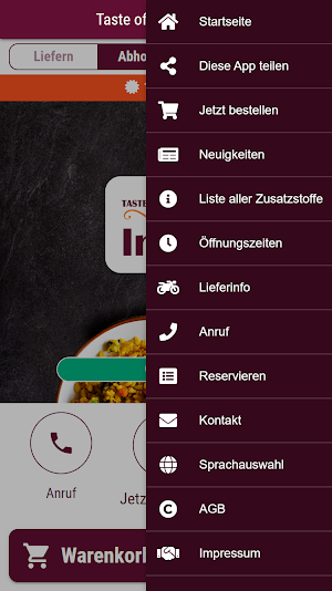 Taste of India Bautzen Screenshot 2