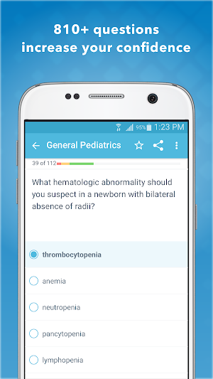 USMLE LANGE Q&A for Pediatrics Screenshot 1