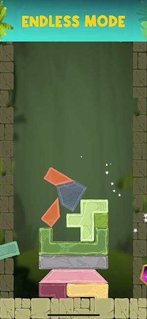 Temple Fall - Hexagon Drop Screenshot 2