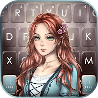 Beautiful Princess Keyboard Background