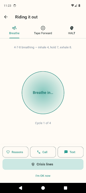 Sober Days: Quit Tracker Screenshot 1