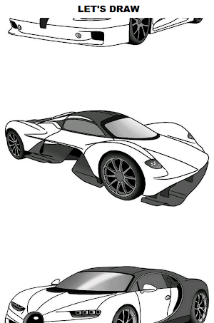 Draw Cars: Hypercar Screenshot 0