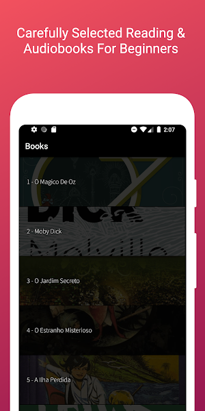 Portuguese Reading & Audiobook Screenshot 2