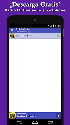 Radio Estrella de Oro Honduras - Radio Online Screenshot 1