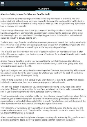 Adventure Sailing Articles Screenshot 1