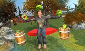 Expert Watermelon Target Shooting Challenge Screenshot 0