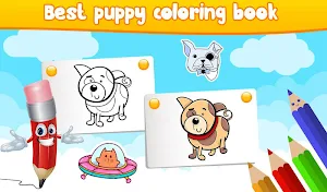 Puppy Coloring Book Screenshot 2