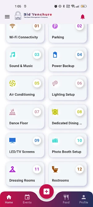 Bid venchure Screenshot 1