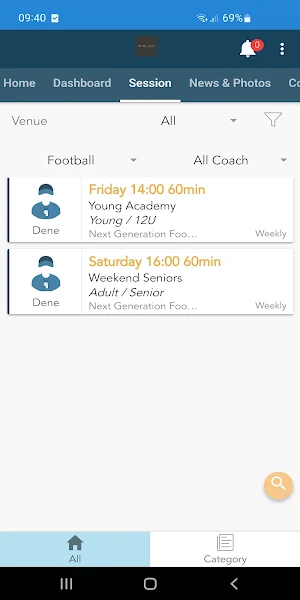 Next Generation FA Screenshot 3