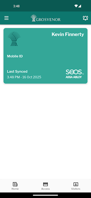 Grosvenor Access Screenshot 1