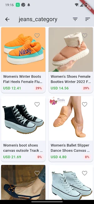 Cheap shoes for women Screenshot 0