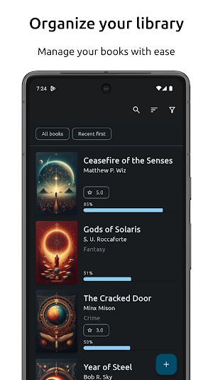Scrinium - Reading tracker Screenshot 1