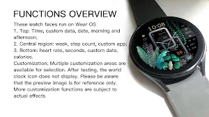 Colorful Forest For Wear OS Screenshot 2