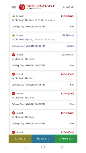 My Takeaway Order Center Screenshot 0