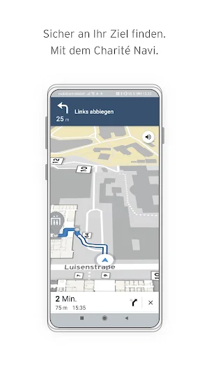 Charité Navi Screenshot 3
