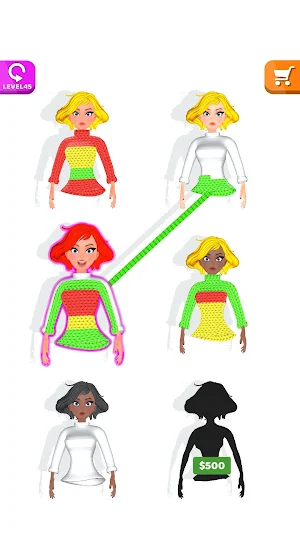 Strip Knit Sorting Puzzle Screenshot 3