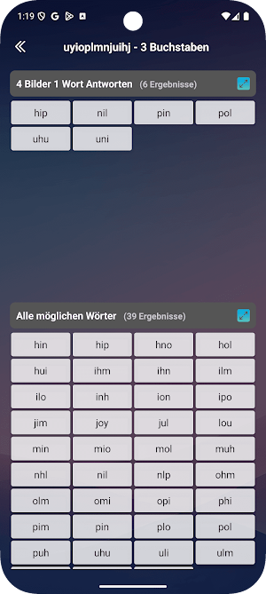 4 Bilder 1 Wort Lösungen Screenshot 1