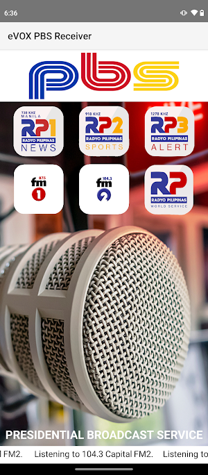PBS Receiver Screenshot 1