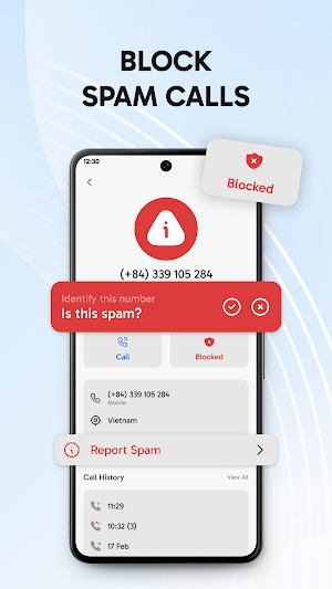 Caller ID: Spam Call Blocker Screenshot 1