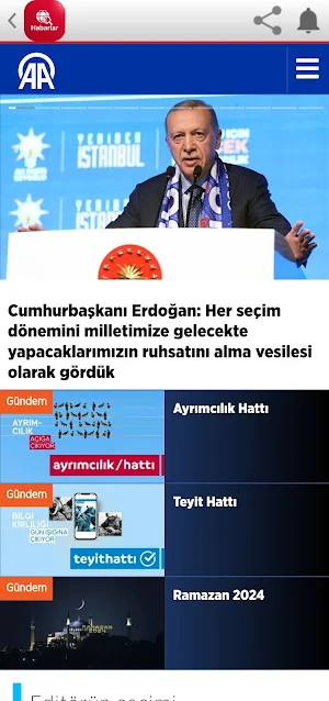 Haberler Screenshot 1