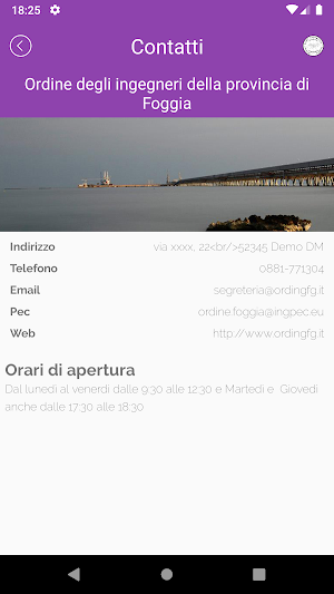 Ordine Ingegneri Foggia Screenshot 1
