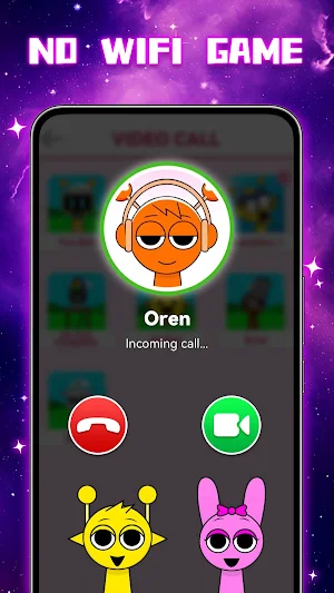 Sprunki Prank Call or Message Screenshot 1