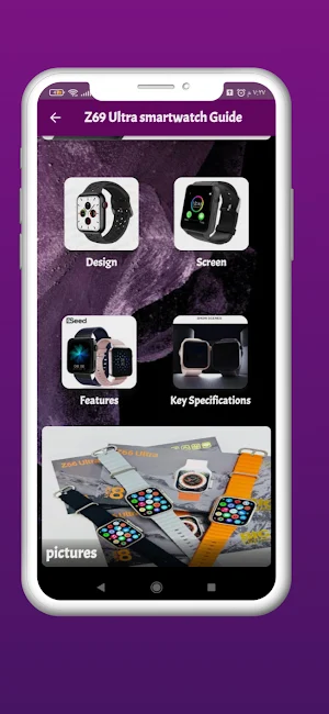Z69 Ultra smartwatch Guide Screenshot 1