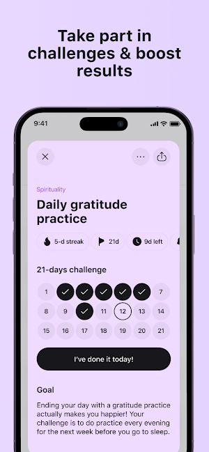 The Habit Maker. Goal tracker Screenshot 3