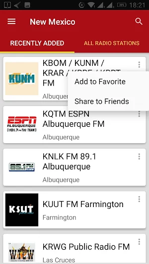 New Mexico Radio Stations Screenshot 0