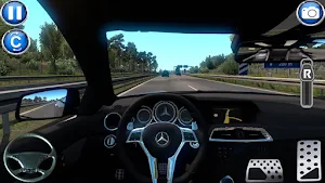 City Car Driving School Sim 3D Screenshot 1