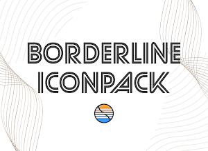Borderline Icon Pack Screenshot 0