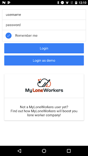 MyLoneWorkers M.A.R.S. Screenshot 0