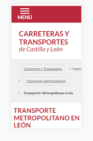 Transportes Provincia Leon Screenshot 2