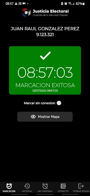 RRHH - Justicia Electoral Screenshot 1