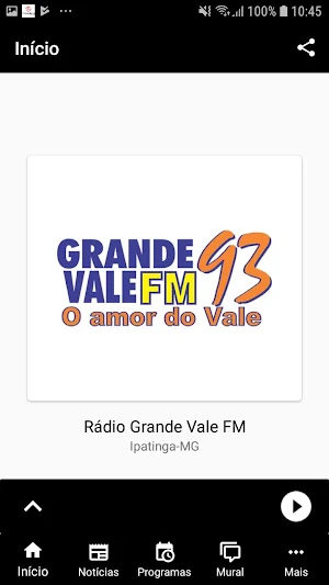 Grande Vale FM Screenshot 1