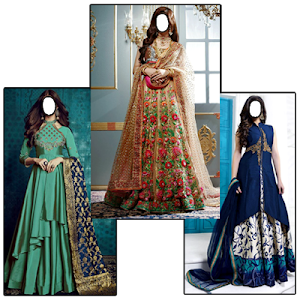 Women Full Frock Photo Suit Screenshot 0