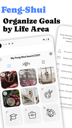NeuroDream vision board maker Screenshot 2
