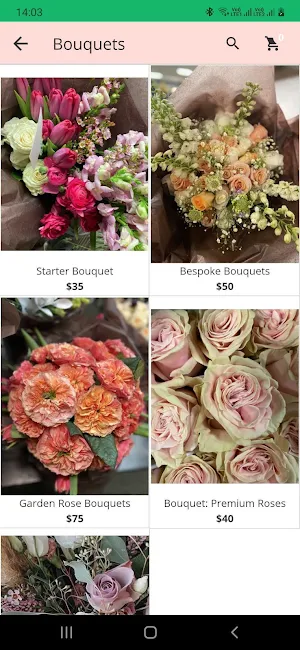 BloomBar Flower Market Screenshot 2