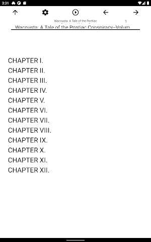 Book, Wacousta: A Tale of the Screenshot 2