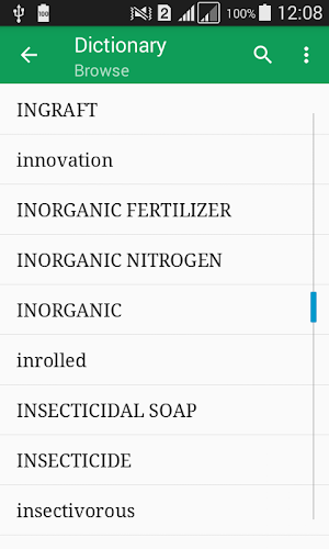 Botany Dictionary Offline Screenshot 0