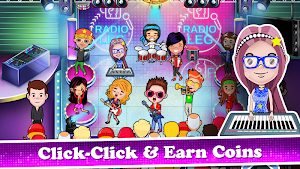 Pop Star Band Clicker Games Screenshot 2