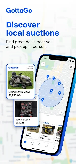 GottaGo: Local Auction Market Screenshot 0