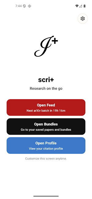 scri+ arXiv & INSPIRE Screenshot 0