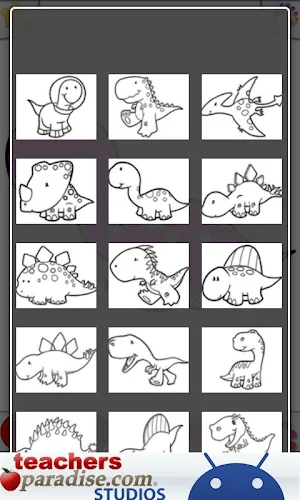Dinosaurs Coloring Book Screenshot 3