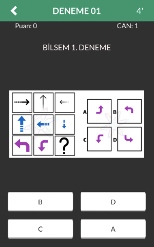 Bilsem Sınavı Denemeleri Screenshot 2