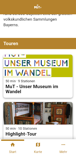 MuT-App Screenshot 1