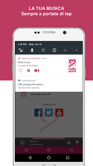 Radio Cuore Oristano Screenshot 2