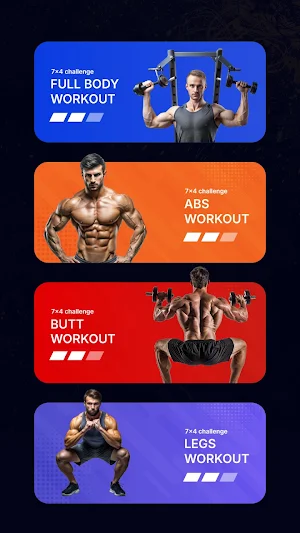 Home Workout for Men’s Fitness Screenshot 1