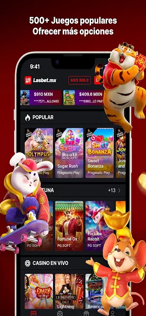 Lasbet.MX - Casino dinero real Screenshot 1